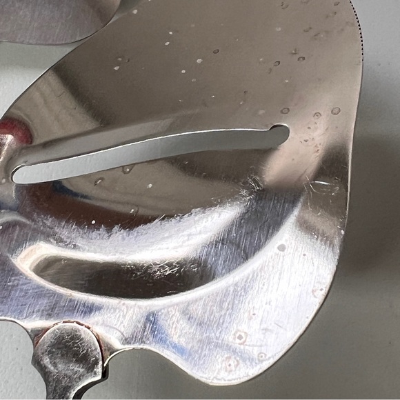 2 Vintage Stainless Steel Cheese Slicers Serveware Wood Handle Japan SPAR Norway - Picture 4 of 8